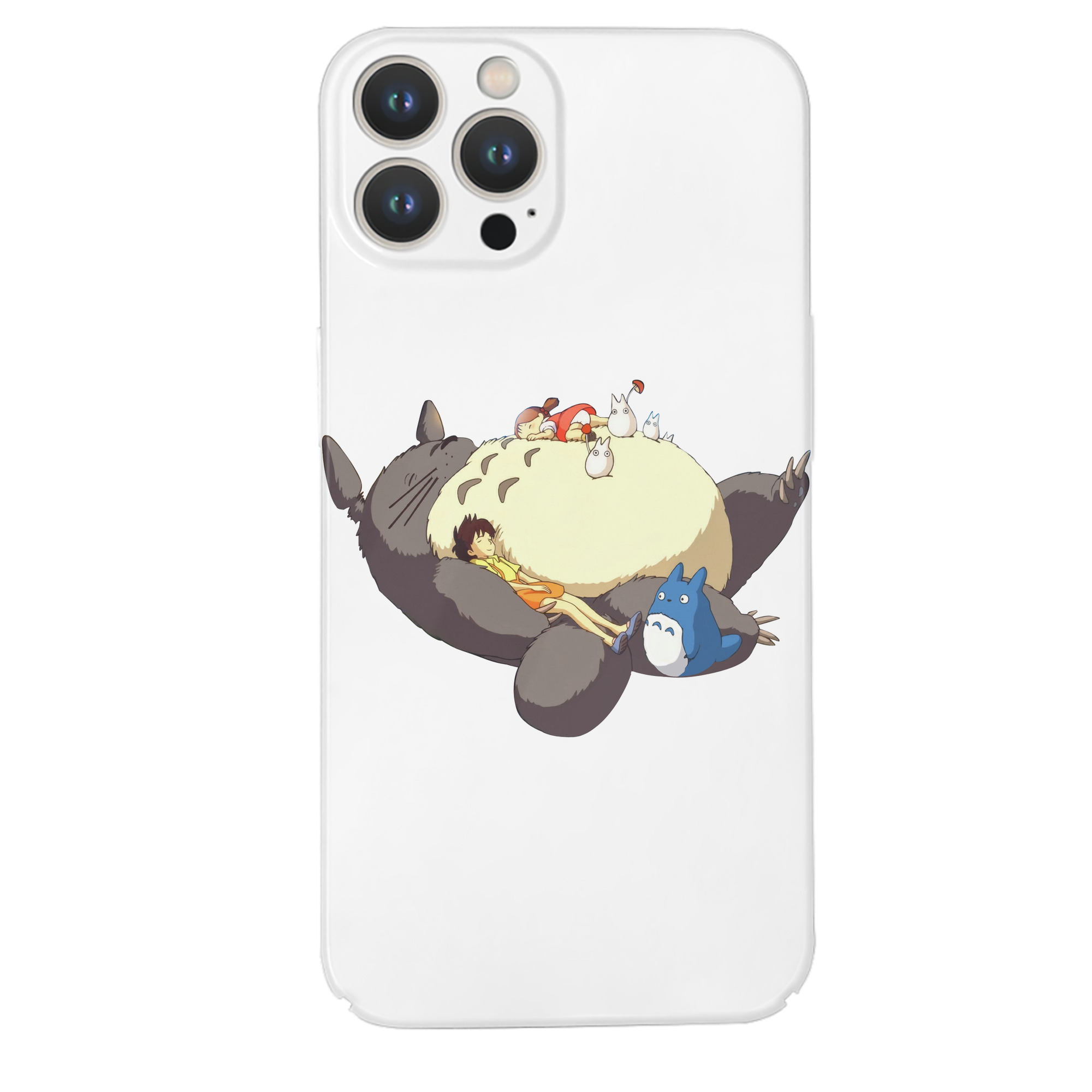 （画像用） となりのトトロ 草壁メイ 草壁サツキ My Neighbor Totoro Satsuki Kusakabe Mei Kusakabe 【iPhone 14シリーズ対応】ハードケース